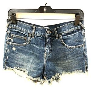 Free People Jean Shorts ( size 26)